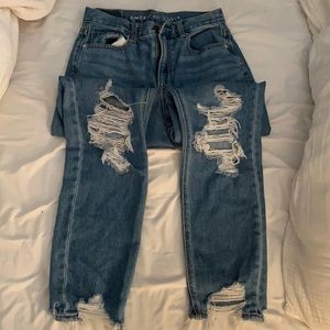 American eagle mom jeans